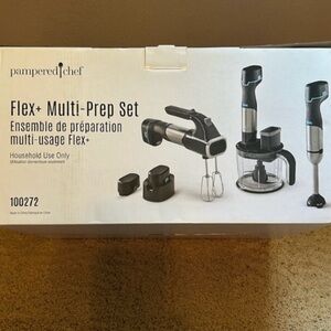 Pampered Chef Flex + Multi-Prep Set NIB